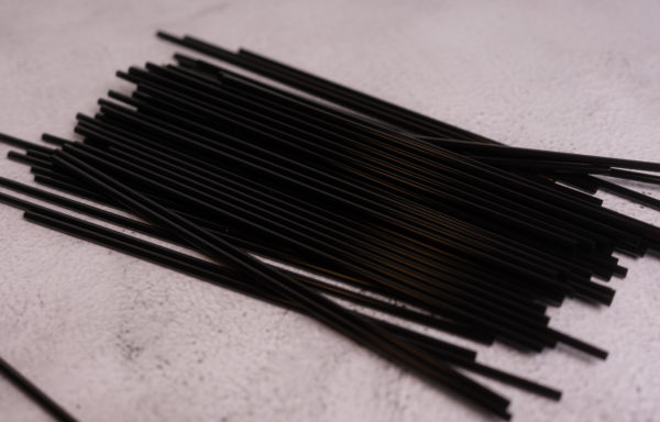 7″ Black Sip & Stirrer – 1000ct