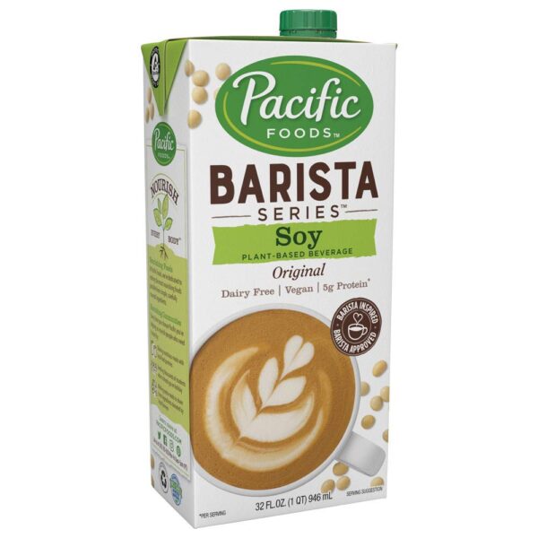 Pacific Foods Barista Series Soy Milk - 32oz - 12ct