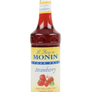 Monin Strawberry Sugar Free Syrup 750ml